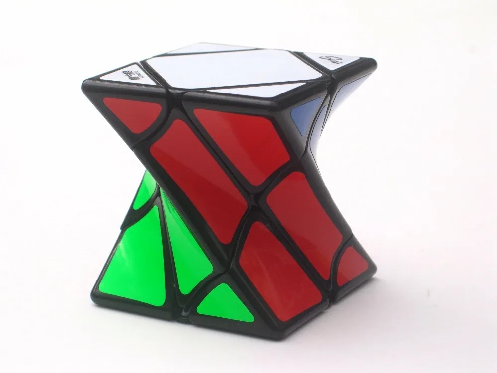 

QiYi 3X3x3 Twisted Irregular Skew Diamond Magic Cube Puzzle Interesting Toys Twist Puzzle