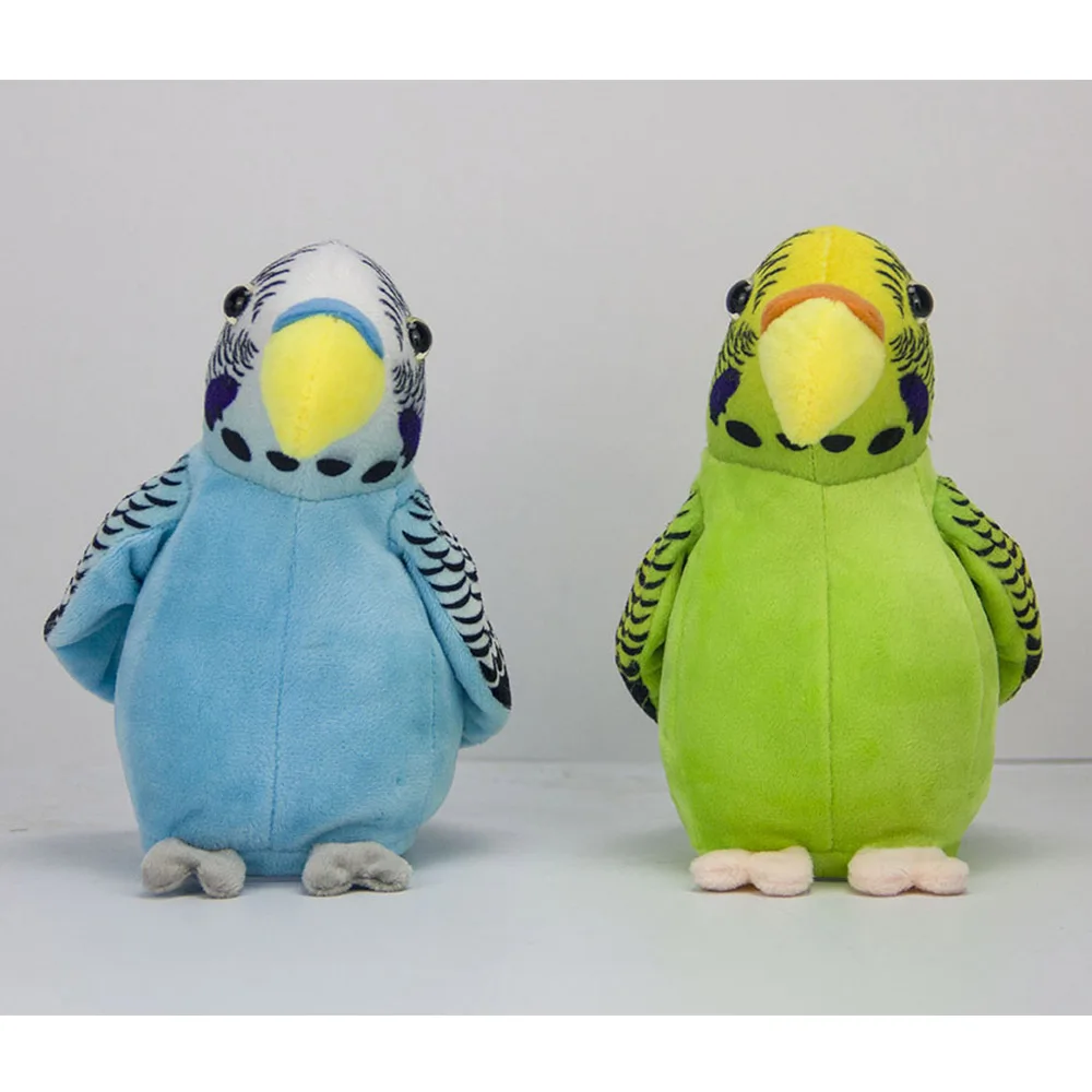 Детские Электронные Домашние животные говорящие игрушки попугая смешная звуковая запись плюшевый костюм попугая Рождественский подарок для детей развивающие игрушки