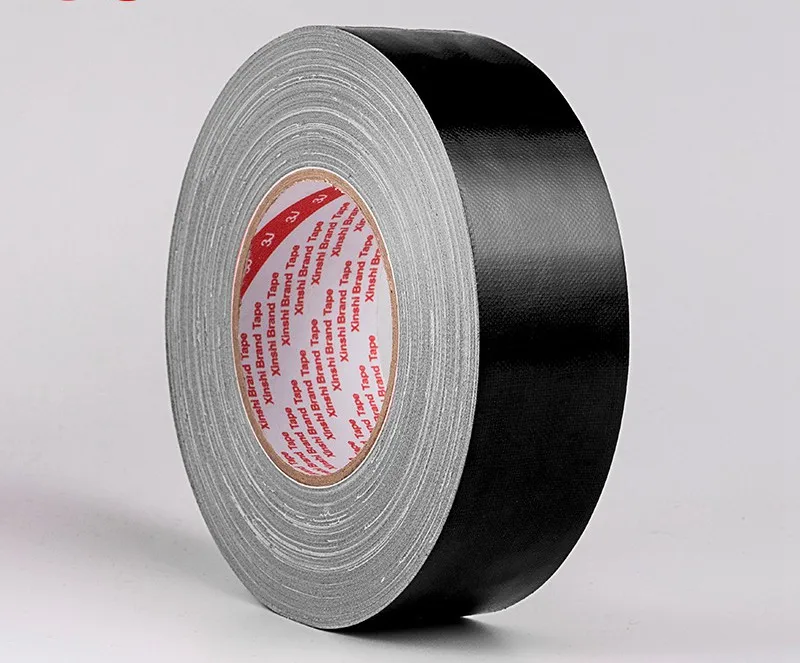 

1 Roll Width 50mm x50M ,thickness 0.28mm,12 Colors Cloth Tape,strong stickiness,Wide-range in application, Black Color