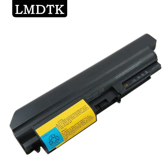Продажа LMDTK Новый 6 ячеек Аккумулятор для ноутбука lenovo ThinkPad R61 T61 R61i R61e R400 T400 серии (14 дюймовый широкий) Бесплатная доставка