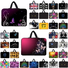 Wholesale New Laptop Sleeve Bag Carry Handle Cover Cases Pouch For 7 10 12 13 14 15 17 Computer Tablet PC + Hide Handle