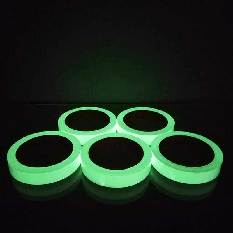 

3M*10mm Luminous Tape Night Vision Glow In Dark Self-adhesive Tape Super-bright Light-emitting Fluorescent Home Decoration Tapes