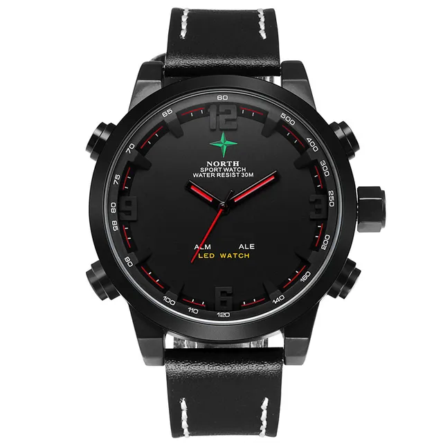 north sport watch water resist 30m