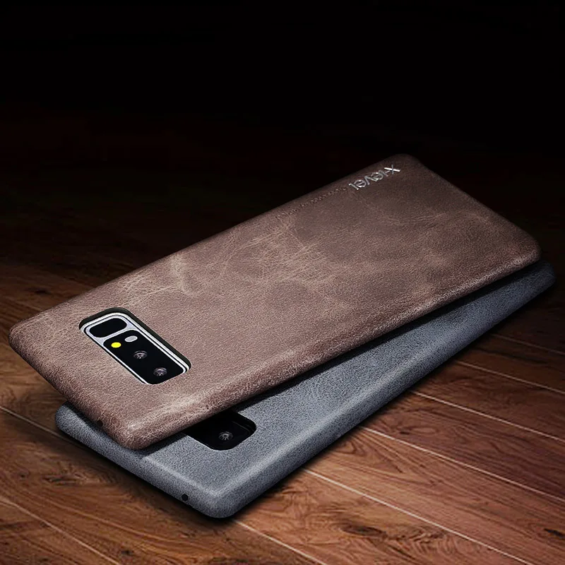 X-Level для Samsung Galaxy Note 8 винтажный ковбойский чехол из искусственной кожи задняя