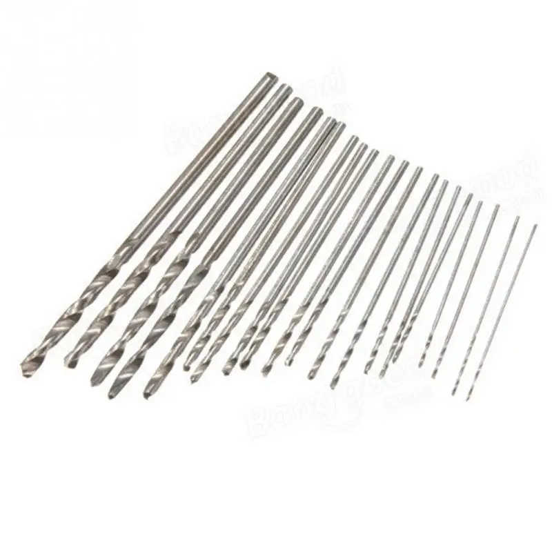 20pcs Mini Hand Drill Set with Chuck Straight Shank Twist Drill Bits Set Drilling Tool Replaced Heads for Furniture Maintenance 20pcs Mini Hand Drill Set with Chuck Straight Shank Twist Drill Bits Set Drilling Tool Replaced Heads for Furniture Maintenance