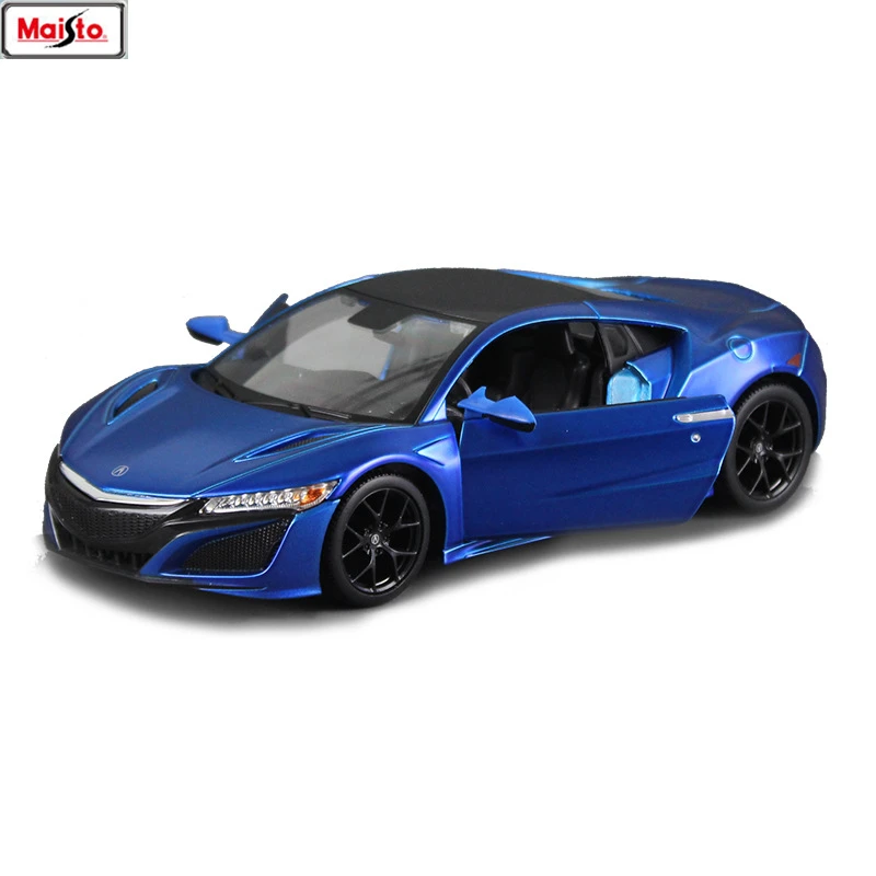 

Maisto 1:24 Honda Acura 2018 ACURA NSX manufacturer authorized simulation alloy car model crafts decoration collection toy tools