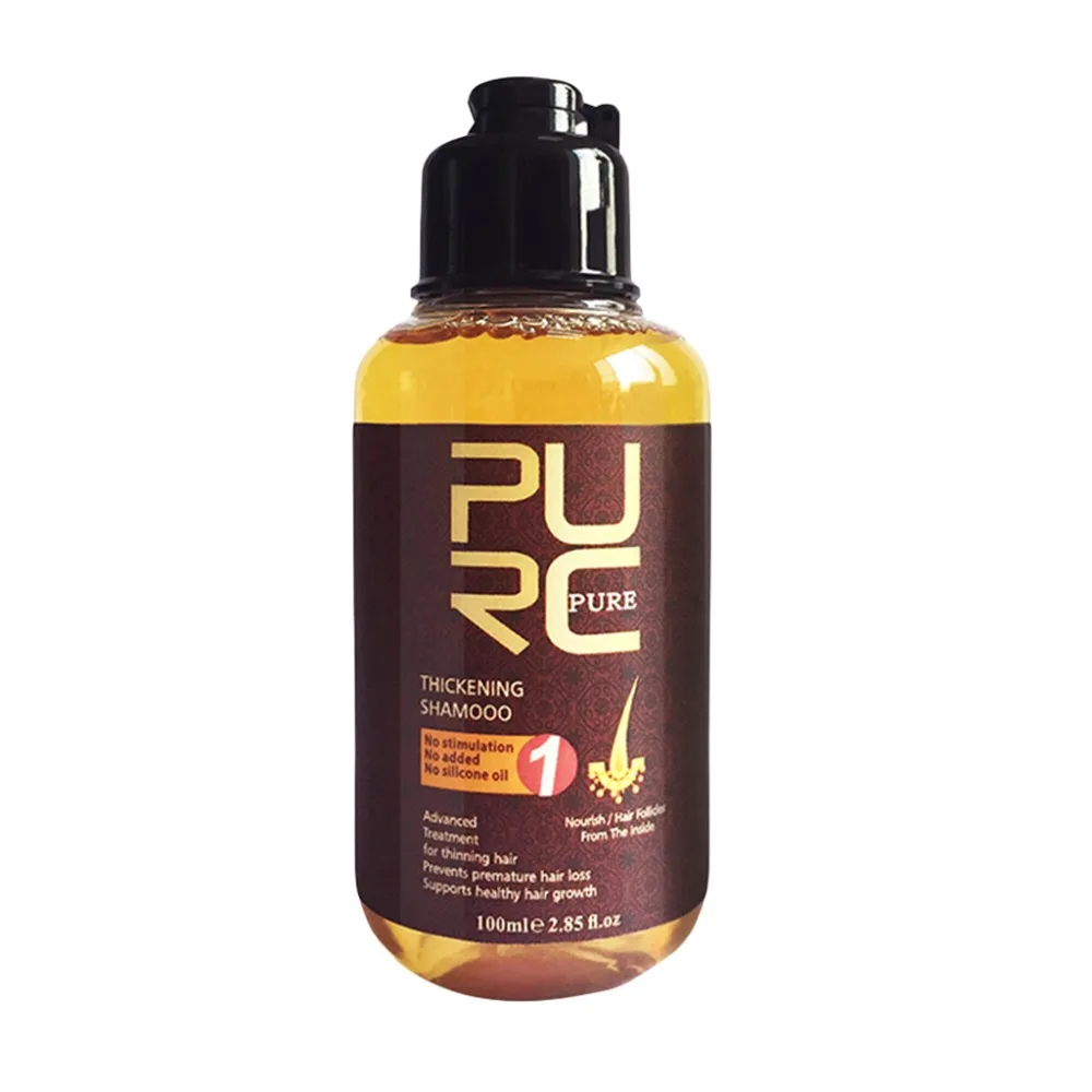 

PURC 100 ml Herbal Ginger Hair Shampoo Essence Treatment For Hair Loss Help Regrowth Hot New