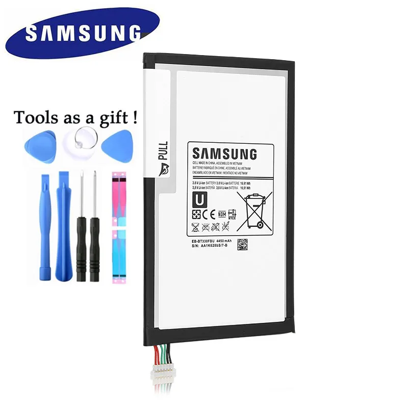 Samsung 4450 мА/ч, EB-BT330FBU EB-BT330FBE Замена Батарея для samsung Galaxy Tab 4 8,0 T330 T331 T335 SM-T330 SM-T331