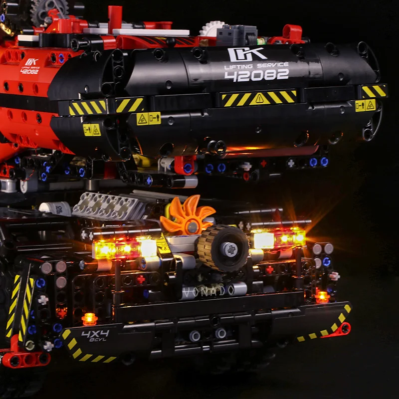 Светодиодный светильник для LEGO Mechanical Group 42082 строительный блок мальчиков и