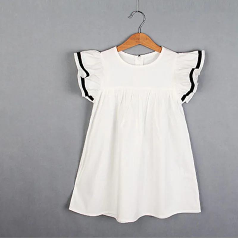 toddler girl white summer dress