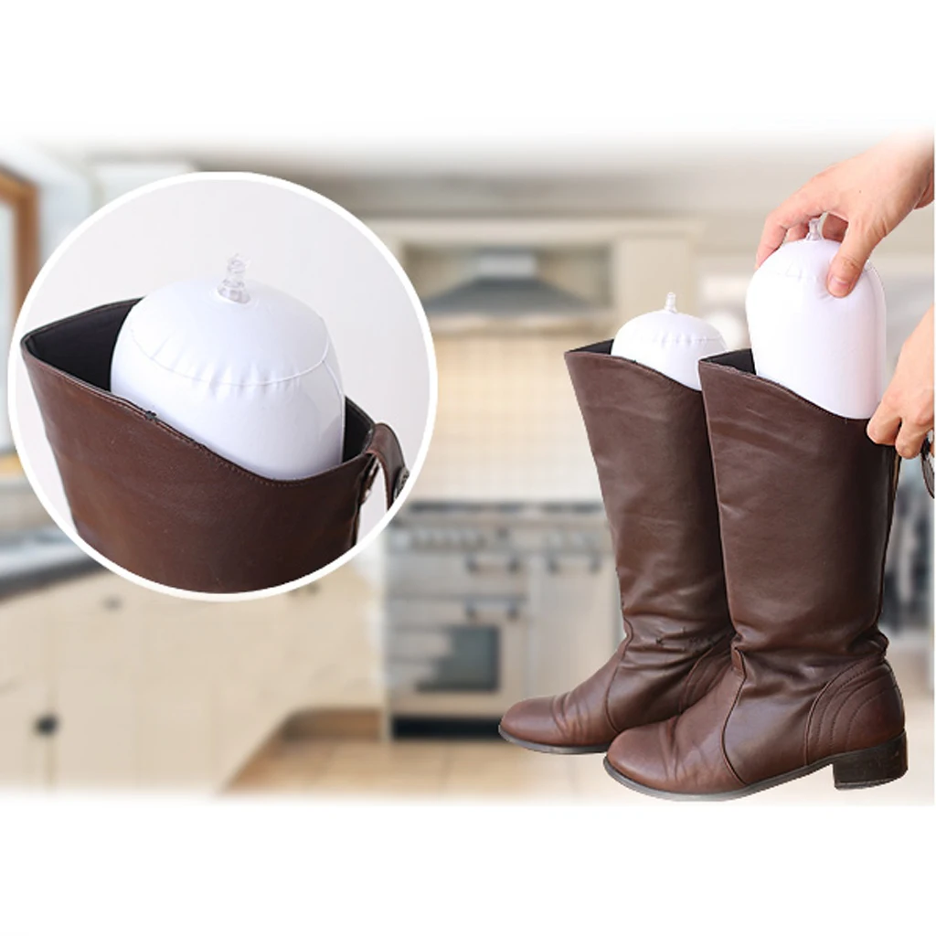 2 pairs Inflatable Shoes Stretcher Boots Insert Stand Support 2 pairs Inflatable Shoes Stretcher Boots Insert Stand Support