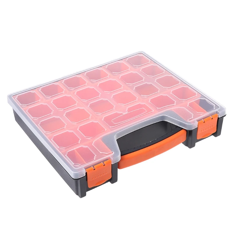 Portable Carry Tool Storage Case Spanner Screw Parts Hardware Organizer Box New #Aug.26 Portable Carry Tool Storage Case Spanner Screw Parts Hardware Organizer Box New #Aug.26