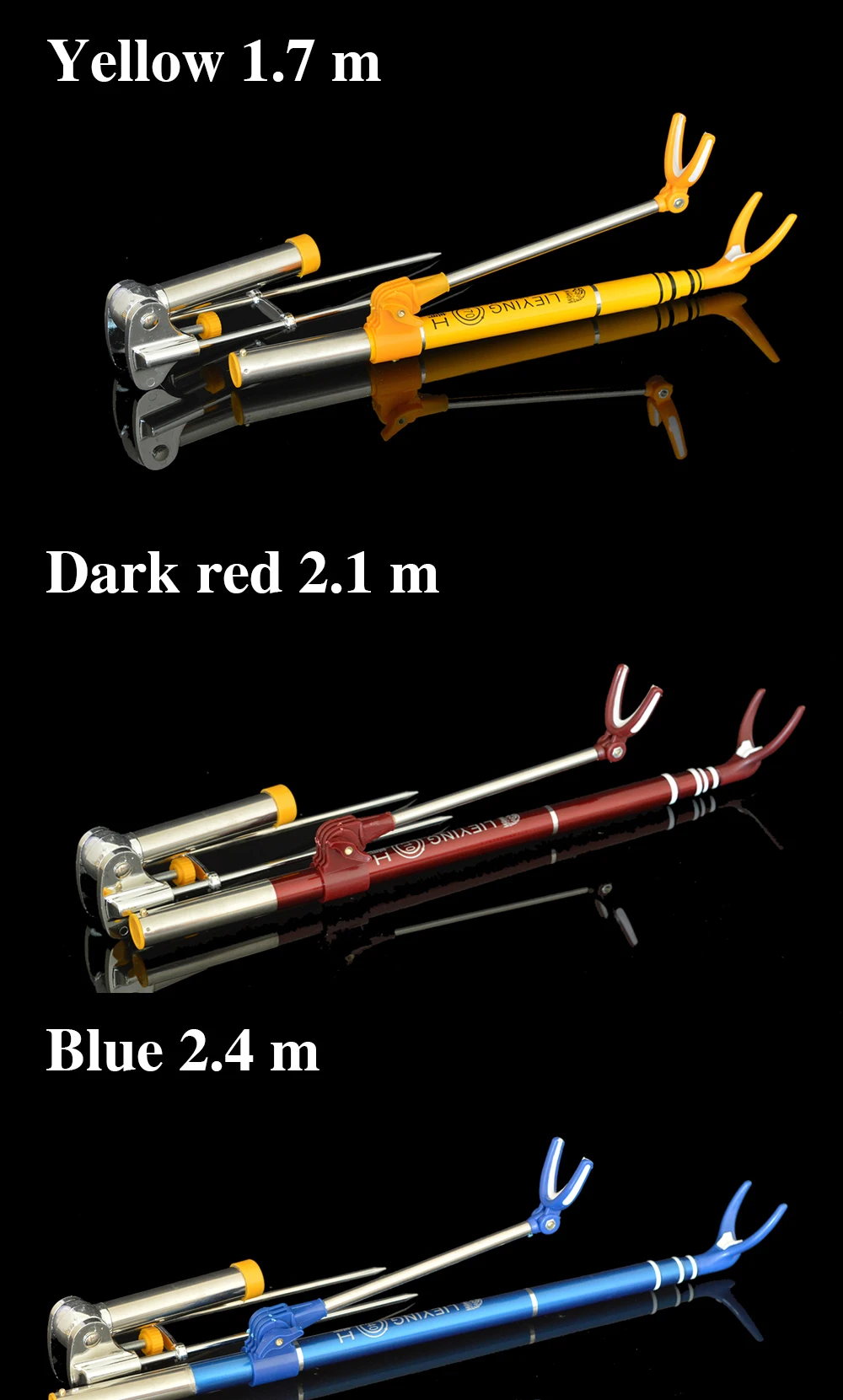 Карбоновая удочка, подставка, кронштейн, угловые удочки, регулируемый телескопический рыболовный инструмент, 1,7 м, 2,1 м, 2,4 м