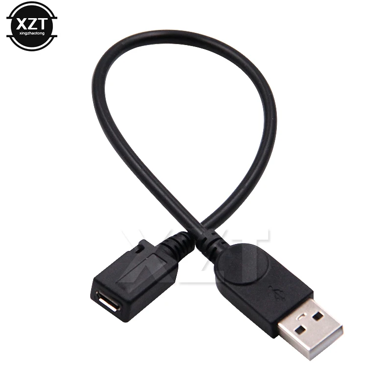 

2PCS USB 2.0 A Male to Micro B 5 Pin V8 Female Converter new Adapter Cable Cord Adaptor to a USB capable computer