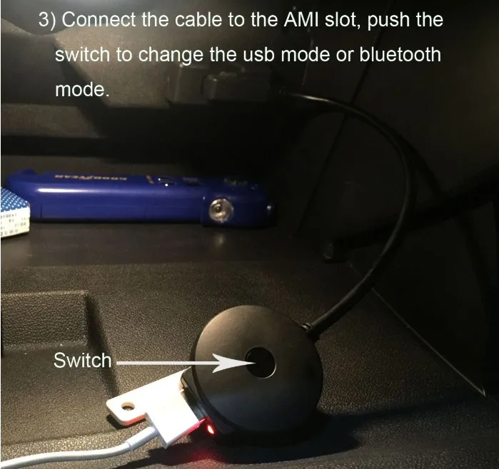 Беспроводной Bluetooth музыкальный адаптер USB флеш накопитель кабель MP3 для Audi A3 A4 A5 A6