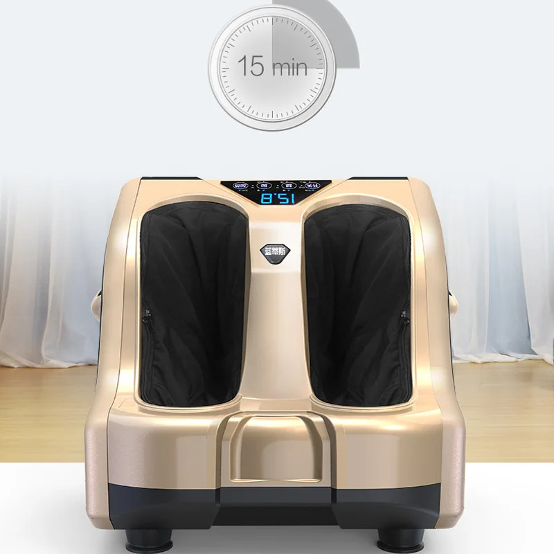 Electric Air Pressure Foot Massage Machine Shiatsu foot massager feet leg calf acupoint kneading Heating Health Care