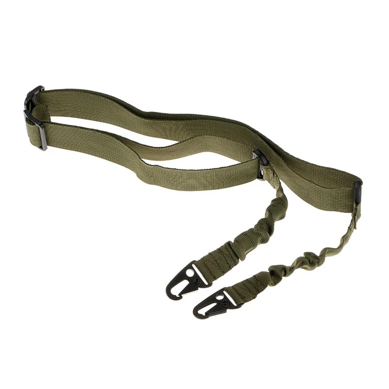 Тактический 2 точка Банджи пушки винтовки Sling ремешок Airsoft Военная охота Системы