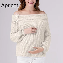 Primavera Otoño Suéter para las Mujeres Embarazadas Ropa de Maternidad Sexy Suéter Tops Suéteres Casuales Sudadera Ropa de Embarazo Primavera Otoño Suéter para las Mujeres Embarazadas Ropa de Maternidad Sexy Suéter Tops Suéteres Casuales Sudadera Ropa de Embarazo