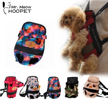 

Hoopet Pet Dog Cat Carrier Fashion Red Color Travel Dog Backpack Breathable Pet Bags Shoulder Puppy Carrier