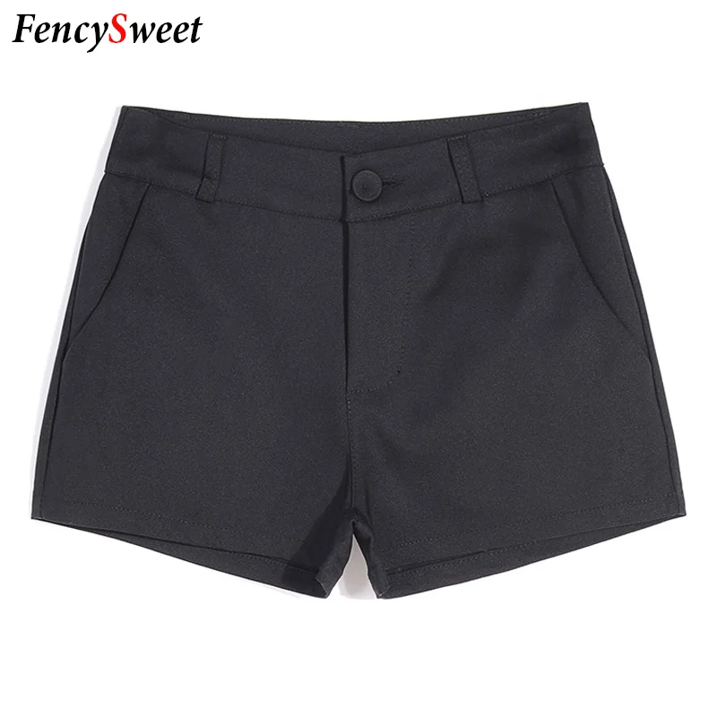 Fencysweet Summer Office Ladies Career Slim Formal Shorts Work Wear