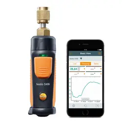 Testo 549I цифровой манометр Ручной Bluetooth Смарт высокого давления Холодильный беспроводной датчик интеллектуальный аккумулятор