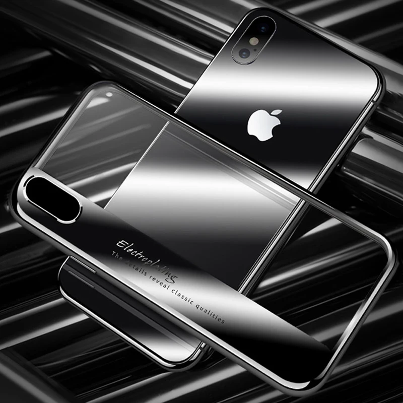 Роскошный lovecom Модный чехол для iPhone 11 Pro Max XR XS Max X 6 6S 7 8 Plus Мягкий ТПУ гальванический прозрачный чехол с буквами