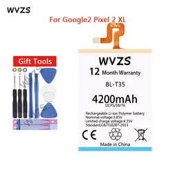 Wvzs 4200 mAh Li-Polymer Батарея BL-T35 для LG Google2 Pixel 2 XL Замена батарей