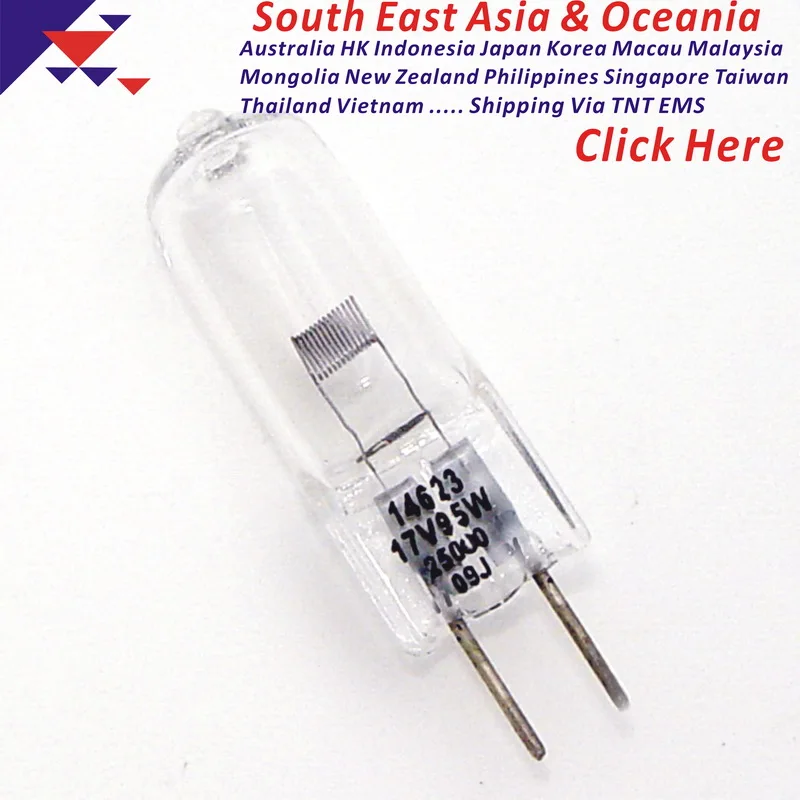 DN 25000 14623 17V 95W G6.35 17V95W quartz halogen light bulb adec