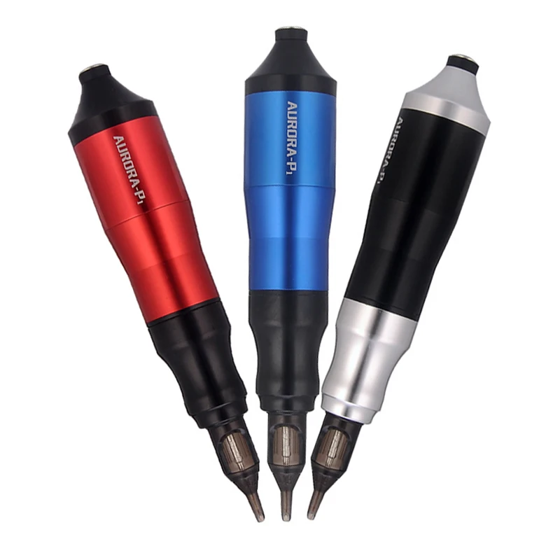 

Permanent Makeup Eyebrow Beauty Lips Cartridges Needles Machine Tattoo Pen Strong Motor Small Heat 3 Colors