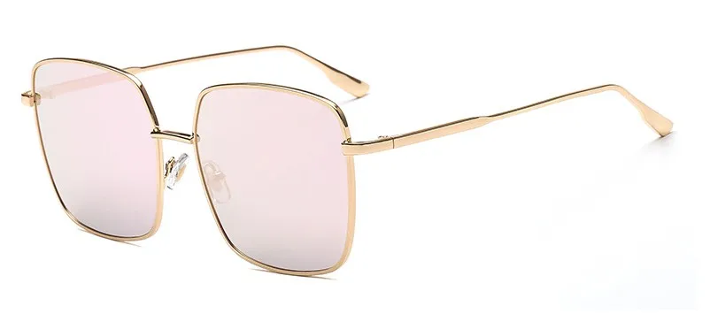 47204 роскошные квадратные солнцезащитные очки для мужчин и женщин с металлической оправой CCSPACE винтажные брендовые дизайнерские модные мужские и женские очки