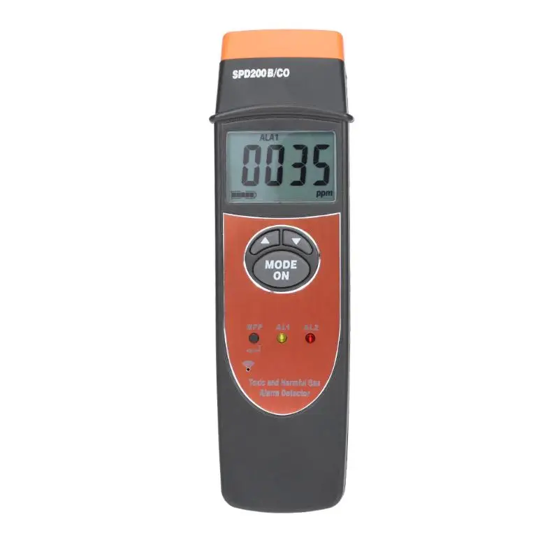 

Carbon Monoxide Detector 0-1000PPM CO Carbon Monoxide Meter Monitor Backlight Display Acousto-optic Alarming Gas Tester Detector