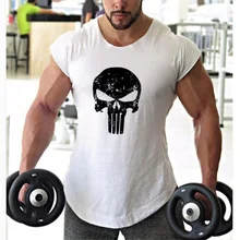 Новые майки для бодибилдинга, Мужская одежда для фитнеса, летняя футболка, футболка, homme gyms, майка без рукавов, майка для тренировок