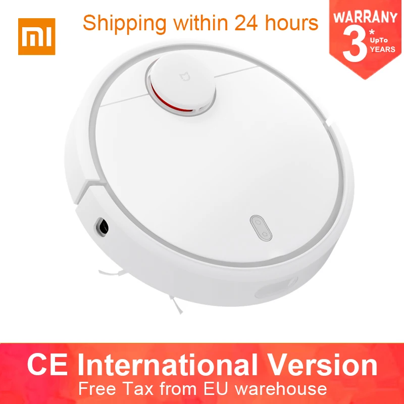 

Global Version XIAOMI MI Robot Vacuum Cleaner Smart Planned ASPIRADOR Wifi App Control Auto Charge LDS Scan Mapping