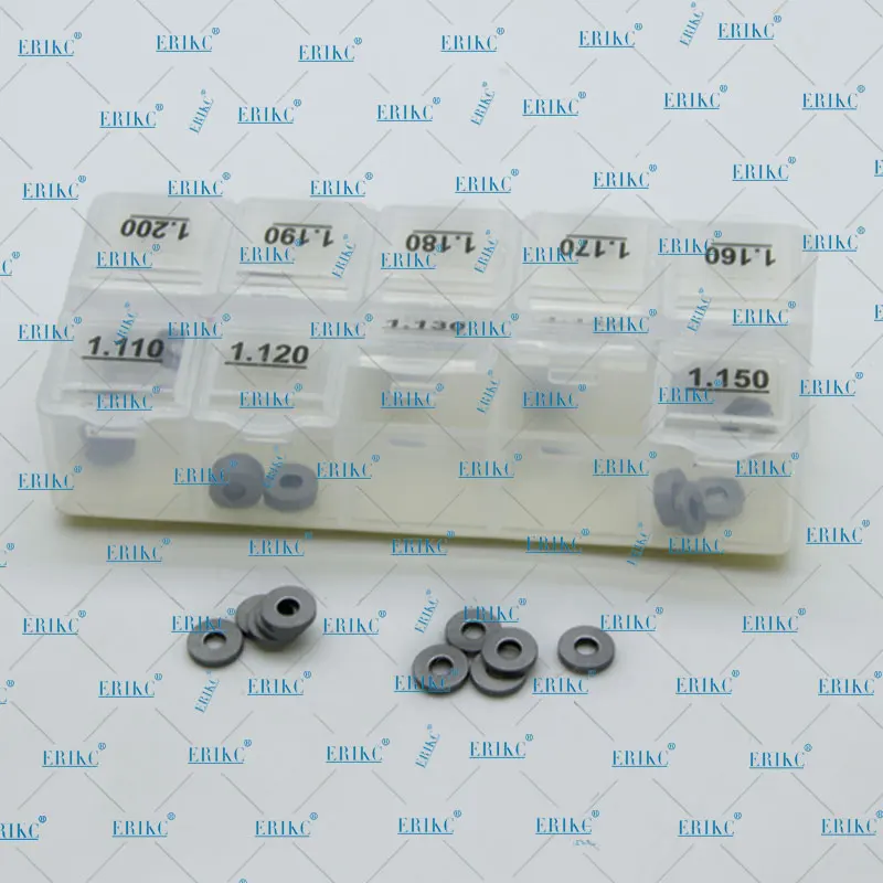 Прокладки ERIKC Shims B41 размеры 1 100 200 мм инжектор Common Rail регулировка 50 шт. шайба