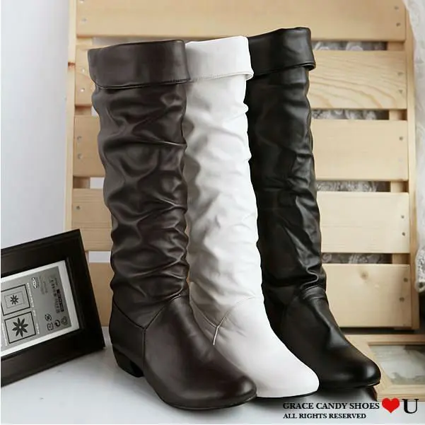 flat ankle high boots