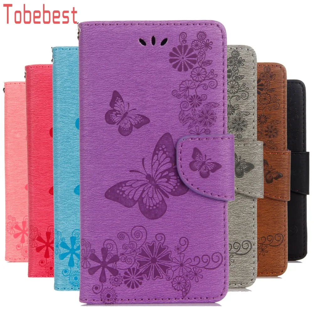 

Leather Flip Case sFor Samsung Galaxy S6 S6Edge S7 S7Edge S8 S9 Plus Note 7 8 9 Phone Cases Butterfly Magnetic Flip Cover