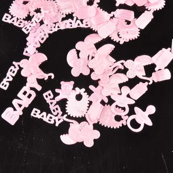 

100pcs/lot mix Pink Baby pattern cloth Patch Applique Scrapbooking Craft Sticker Non-woven Patch DIY Sewing CP1913