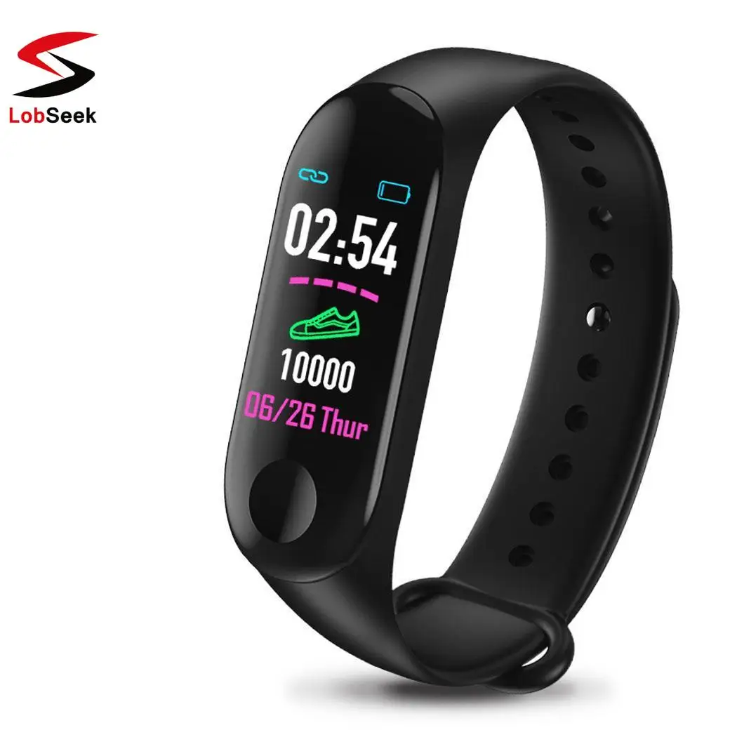 

M4 Smart Wristband Fitness tracker Bracelet Waterproof bluetooth smartwatch LED Message Heart Rate monitor smart bracelet