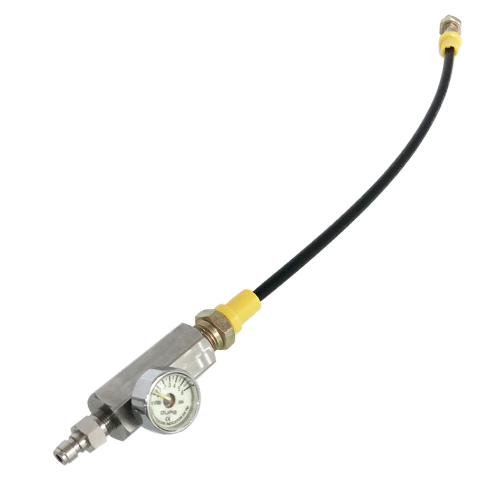 

QUPB Air Filling Valve for PCP Shooting Refill With 36cm Nylon Hose HNY007
