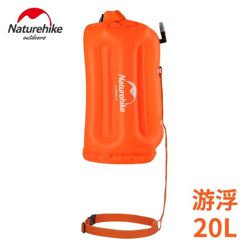 Naturehike 8.5L и 20L речные треккинговые сумки для наружного плавания Дайвинг водонепроницаемый плавающий пакет надувной океан спасательное оборудование - Цвет: 20L