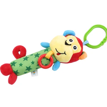 

Newborn Baby Cute Animal Monkey Hand Bell Development Bed Bell Toy For Newborn Best Gift