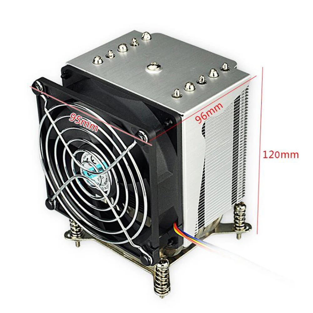 

3U 4U Server CPU Cooler Heatsink Radiator For Intel Xeon Core LGA 1155 1156 1150 1151 Industrial Workstation Computer Cooling