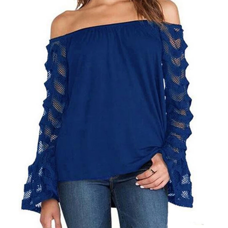 Camisetas Mujer Manga Larga Camiseta De Manga Larga Con Tiras