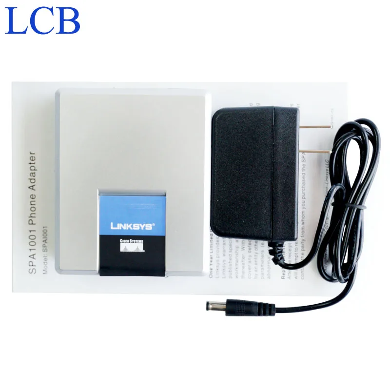 Linksys Unlocked SPA1001 1FXS Phone Port VoIP Phone Adapter SIP VoIP IP Telephone font b Server
