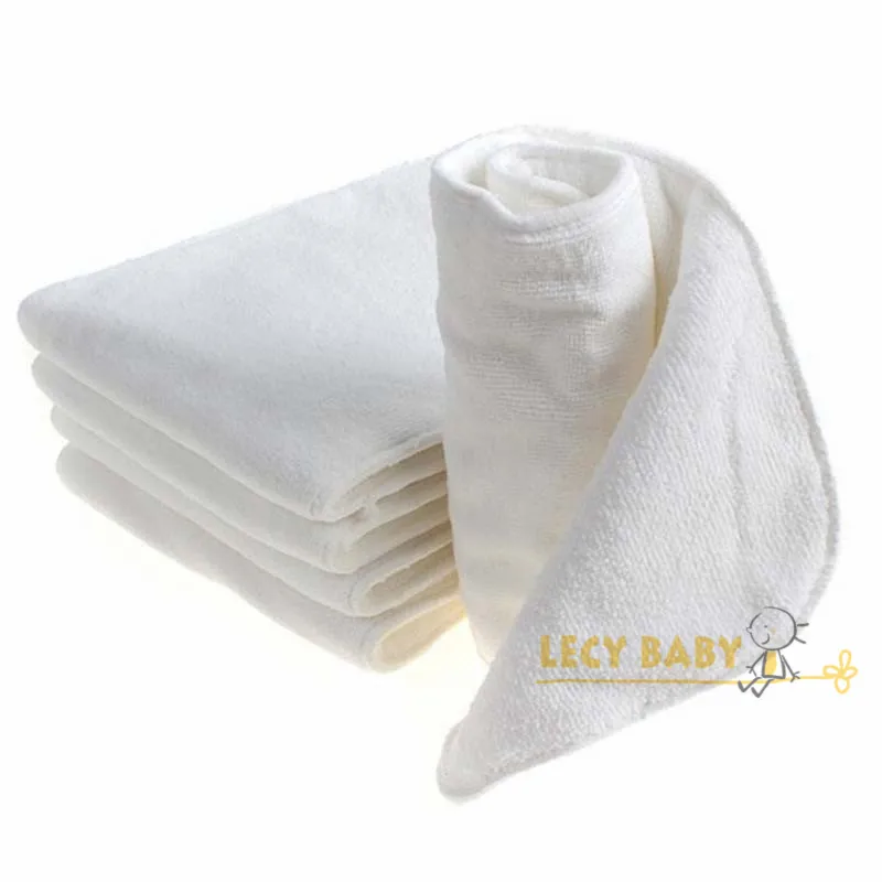 Free shipping 1pc 4 layers microfiber diaper insert, absorbent inserts