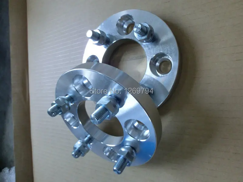 60.1 CB 10 Wheel Studs /& Nuts 20mm Renault Clio 5x108 Hubcentric Wheel Spacers