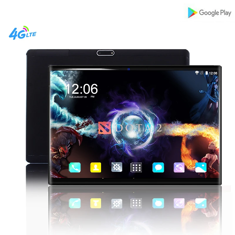 10 ядерный дюймовый планшетный ПК Android 8 0 ОЗУ 6 Гб ПЗУ 64 1920*1200 IPS 2.5D Закаленное экран