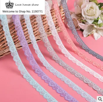 

Multicolor stretch stock fabric bra underwear lace accessories 10Yards