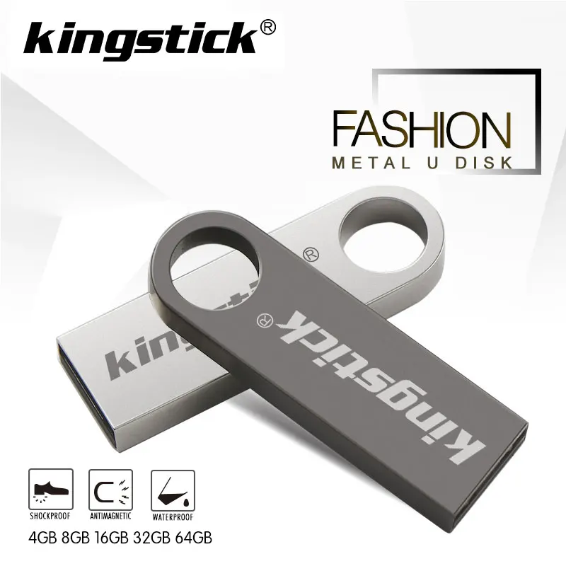 Самая низкая цена usb флешка 8 ГБ 16 ГБ 32 ГБ Флешка memoria usb металлический ключ usb накопитель 64 Гб 128 Гб карта памяти устройство для хранения