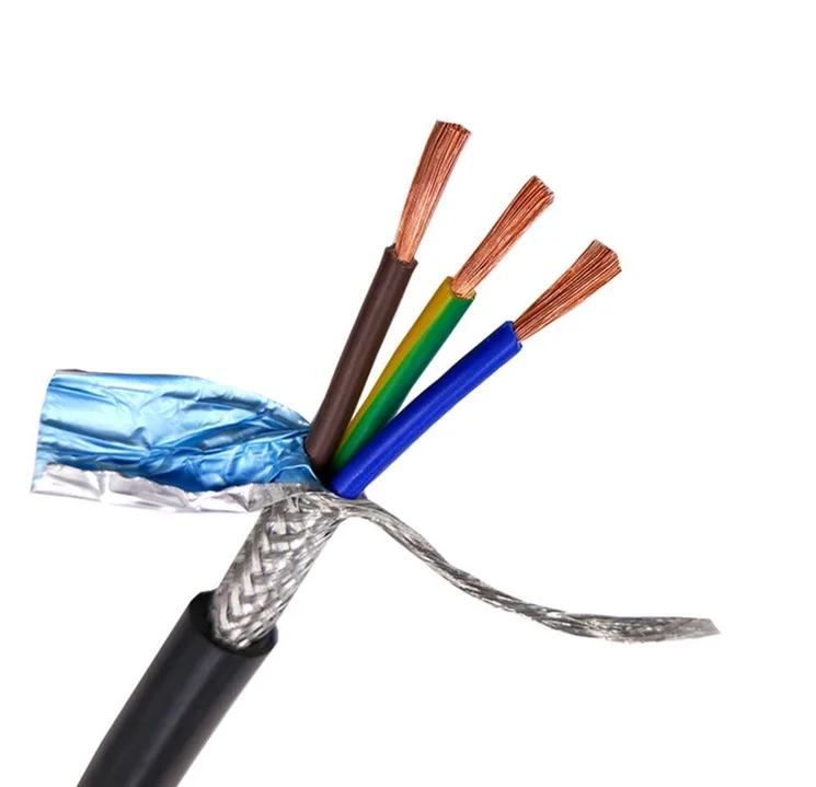 

Pure copper shield zr-rvvp2 core 3 core 4 core 22AWG 20AWG signal sheath wire